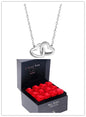 Coffret Cadeau Collier Rose, Cadeau Parfait pour marquer un souvenir