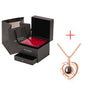 Coffret Cadeau Collier Rose, Cadeau Parfait pour marquer un souvenir